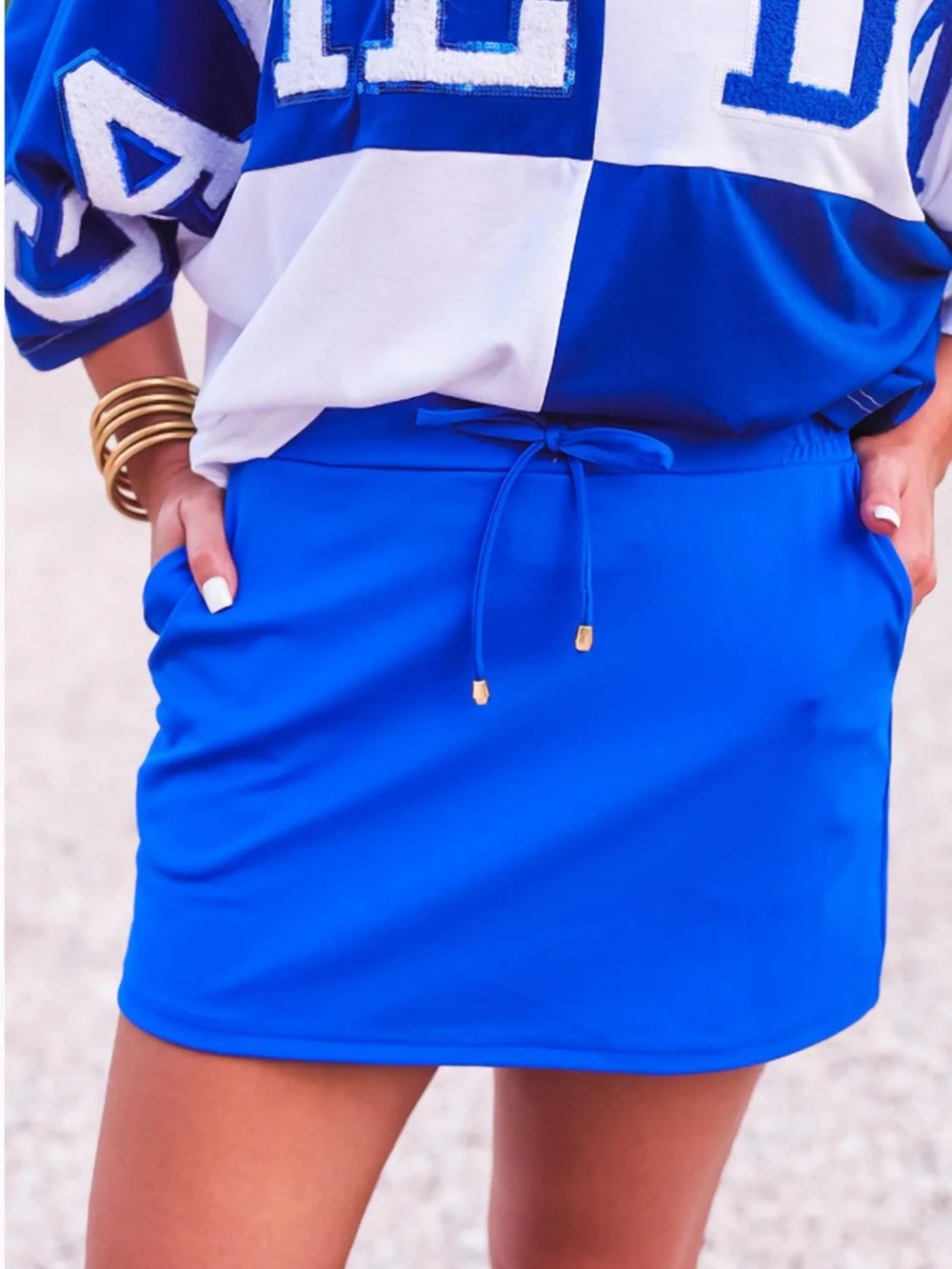 Jess Lea skort - Royal Blue NWT
